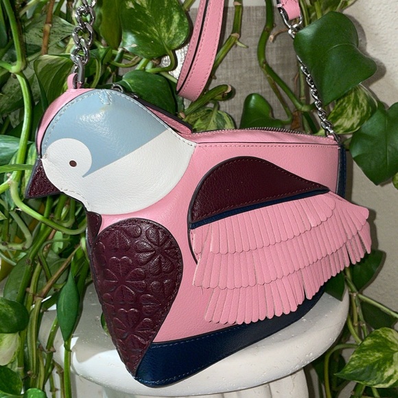 2 😍 Kate Spade Love Bird Novelty Crossbody Bag Rare Limited Leather Uniq… - Picture 9 of 17